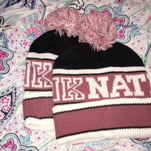 Victoria Secret PINK Beanie ( SINGLE or BOTH )‼️